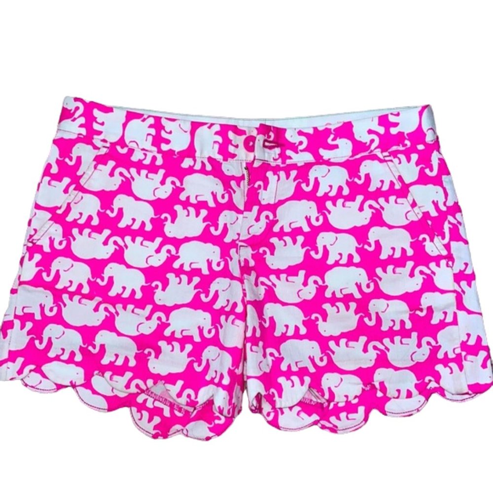 Lilly Pulitzer Size 0 Elephant Pink “Buttercup Knit” Shorts